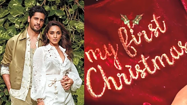 Sidharth Malhotra, Kiara Advani's 'Little Miss Claus' Saraayah Celebrates First Christmas Decked In Adorable Fit