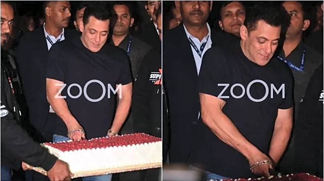Salman Khan 60th Birthday: Battle Of Galwan Actor Flaunts New Clean-Shaven Look, Cuts Cake With Paparazzi