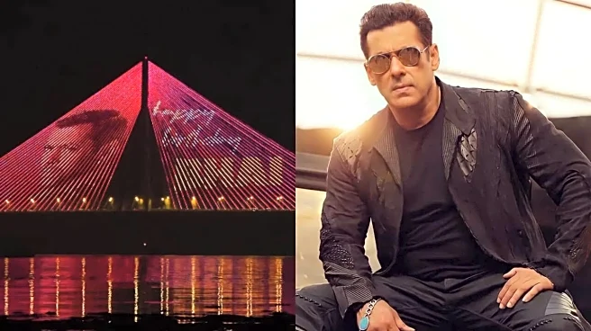 Salman Khan Turns 60: Mumbai's Bandra-Worli Sea Link Lights Up To Celebrate Bollywood's Bhaijaan's Birthday