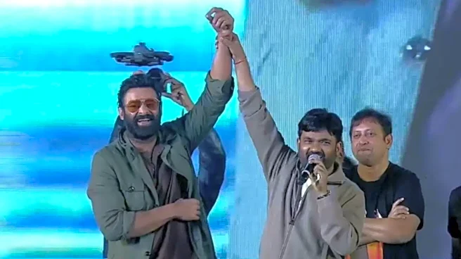 The Raja Saab Is SUPERB: Prabhas Calls Maruthi Film's Climax 'Machine Gun'