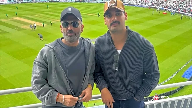 Suniel Shetty's Heartfelt Birthday Note For Son Ahan: Proud Of The Man You've Become