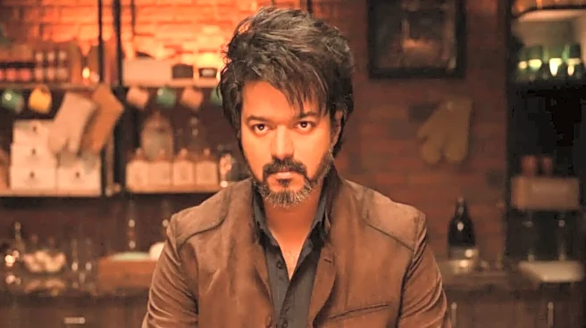 Thalapathy Vijay Falls After Being Mobbed At Airport Post Jana Nayagan Audio Launch – Watch