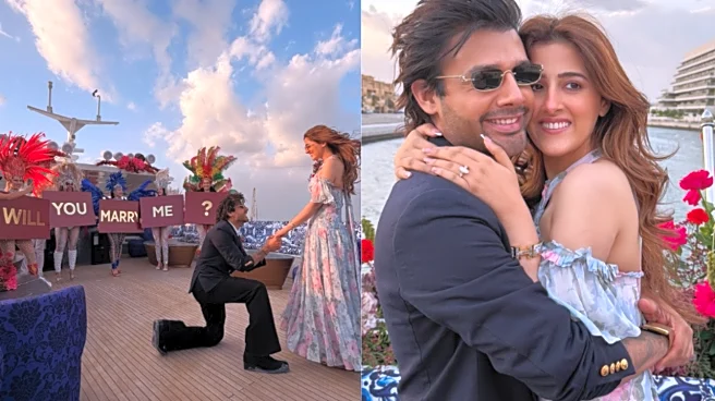 Nupur Sanon Engaged To Singer Stebin Ben, Sister Kriti Sanon Gives Biggest Hug To Couple - See Pics