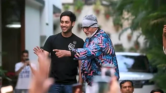 Ikkis: Proud Nana Amitabh Bachchan Gives BIG Shoutout To Grandson Agastya Nanda War Film