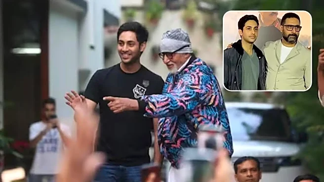 Ikkis: Proud Nana Amitabh Bachchan Gives BIG Shoutout To Grandson Agastya Nanda; Mama Abhishek Showers Love