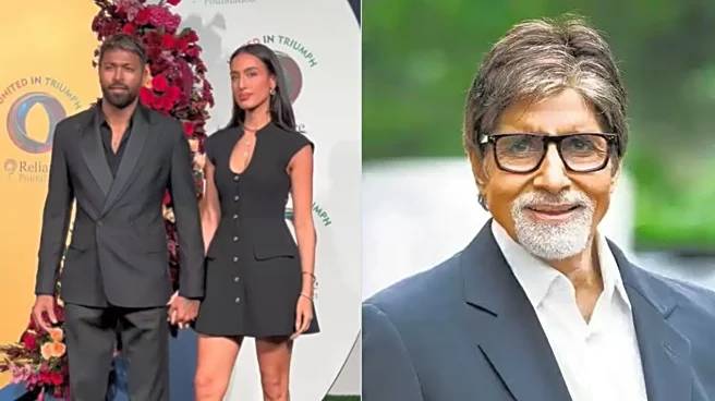 Amitabh Bachchan Meets Hardik Pandya's Girlfriend Mahieka Sharma, Netizens Call It 'Special Moment'