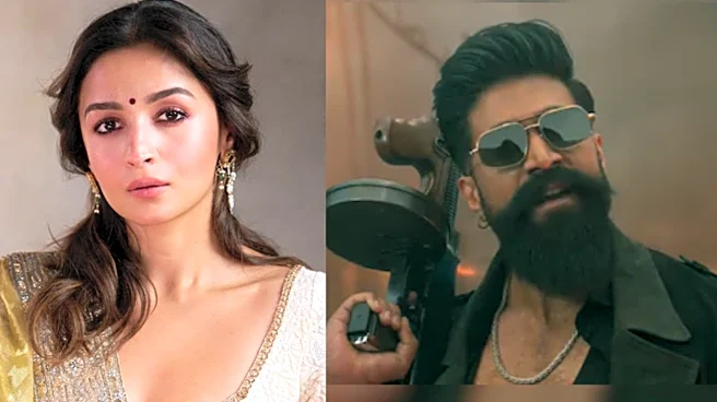 Toxic A Fairy Tale For Grown-Ups: Alia Bhatt Has Fiery REACTION To Yash's Birthday Surprise