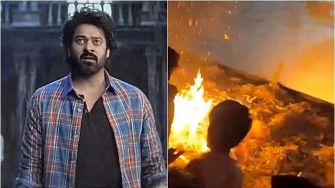 The Raja Saab: Prabhas Fans Celebrate With Fire Inside Odisha Theatre; Viral Video Receives HUGE Internet Backlash - WATCH