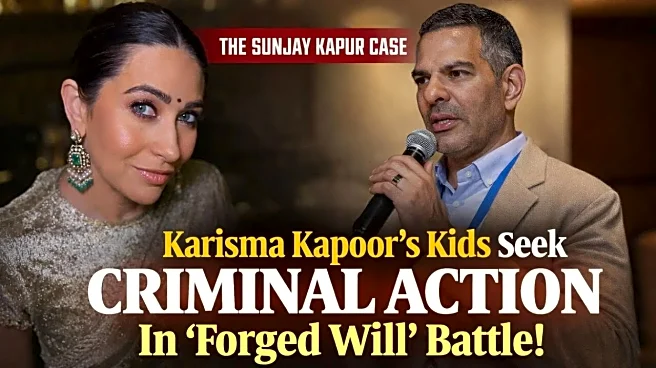 Will War Turns Ugly: Karisma Kapoor’s Children Seek Criminal Action In Sunjay Kapur Case, Allege Forgery
