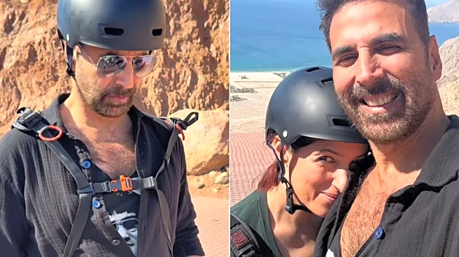 Akshay Kumar, Twinkle Khanna Celebrate Adventurous '25th Anniversary' Paragliding: Here's To Madness - WATCH