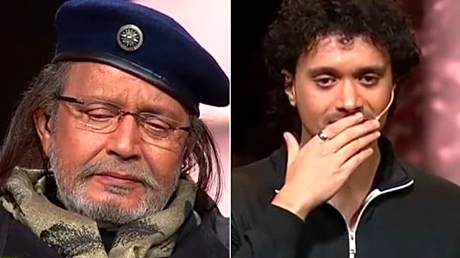 Indian Idol 16: Mithun Chakraborty Gets Emotional As Son Namashi Celebrates Veteran Actor's 50 Years In Industry