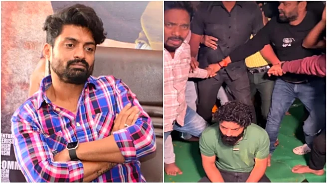 Jr NTR's Brother Kalyanram Faces Uncontrollable Crowd While Paying Tribute To Grandfather On Death Anniversary