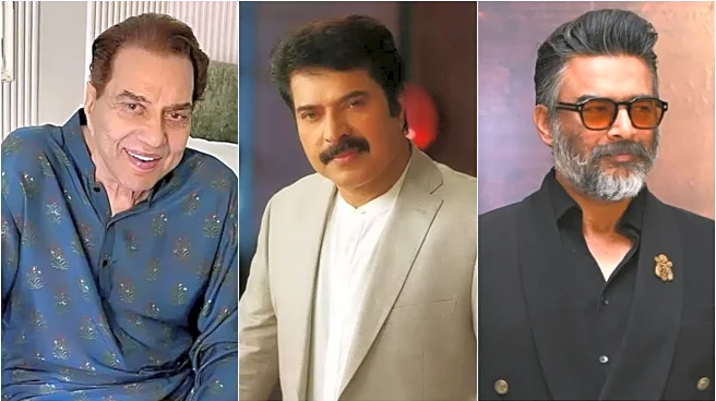 Dharmendra Receives Padma Vibhushan; Mammootty, R Madhavan And Prosenjit Chatterjee Among Awardees