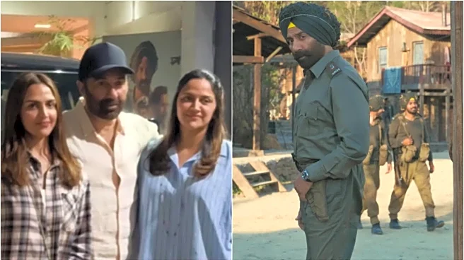 Esha Deol Cheers For Brother Sunny Deol, Organises Border 2 Screening For Family