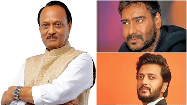 Ajay Devgn, Riteish Deshmukh, Anupam Kher And Other Celebs Mourn Maharashtra Deputy CM Ajit Pawar's Tragic Demise