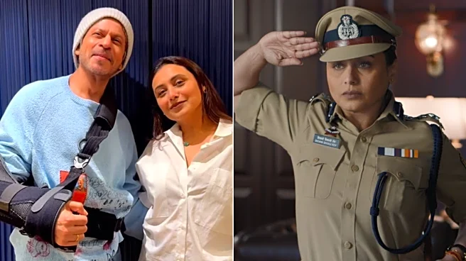 Mardaani 3: Shah Rukh Khan Sends Best Wishes To 'Feisty, Strong, Compassionate' Rani Mukerji