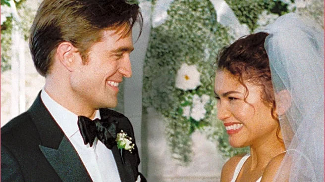 Zendaya, Robert Pattinson Pose As Bride And Groom In The Drama Poster; Fans Laud 'Rare, Dangerous Chemistry'