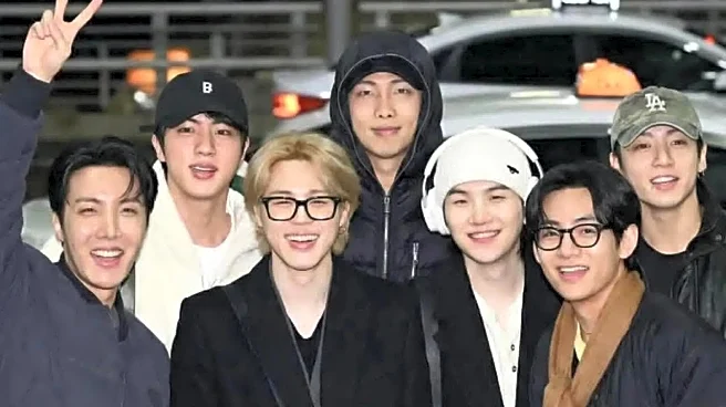 BTS In Dubai Or Portugal? OT7 Turns Playful With Dumbstruck ARMYs At Incheon Airport - 'Action Packed' ARIRANG MV Coming?