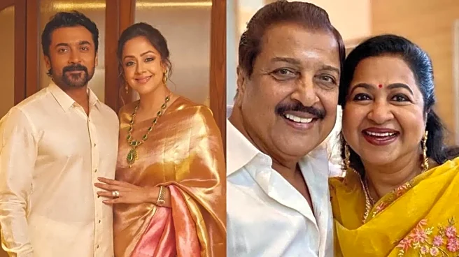 How Radikaa Sarathkumar Became the Cupid in Suriya and Jyotika’s Love Story