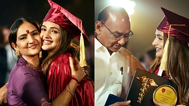 'Doctor' Sreeleela Shares Sweet Pictures From Graduation Ceremony, Fans Are Proud