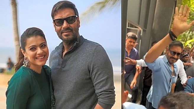 Ajay Devgn Birthday: Kajol Has Quirky Wish For Hubby; Actor Greets Fans Outside Residence