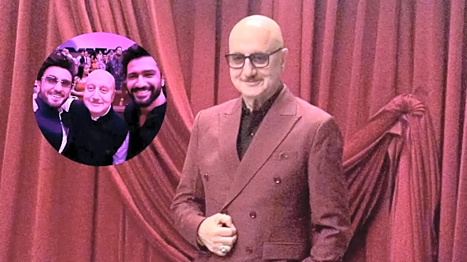Anupam Kher Meets 'Dhurandhar' Ranveer Singh, 'Chhaava' Vicky Kaushal; Feels Like 'Newcomer Of 550 Films'