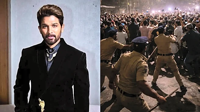 Allu Arjun Birthday: Massive Fan Gathering Outside Actor's Hyderabad Home Leads To Police Lathi Charge - Watch