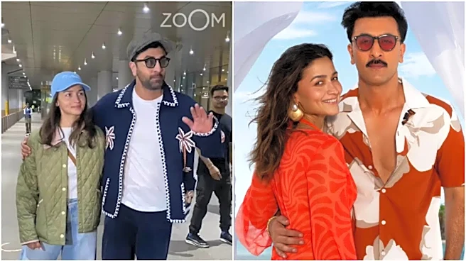 Ranbir Kapoor-Alia Bhatt Win Hearts By Doing THIS For Paps On Wedding Anniversary – Watch