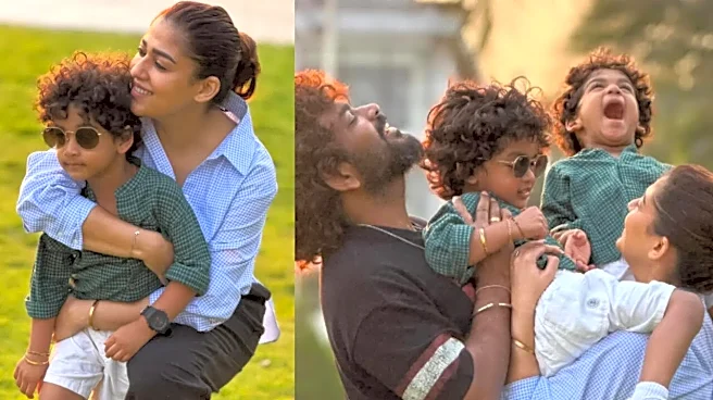 Nayanthara Drops Adorable Pics With Vignesh Shivan And Their Twins Ahead Of SVC 63 Shoot With Salman Khan