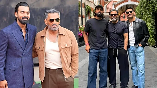 Suniel Shetty Pens Special Birthday Wish For 'Sun'-In Law KL Rahul: Always With You...