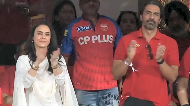Preity Zinta, Arjun Rampal Reunite At IPL 2026 Match; Fans Cheer For Major Iqbal-Zaara's Iconic Viral Moment