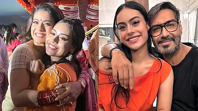 Ajay Devgn-Kajol Wish 'Lil Girl' Nysa On Birthday With Rare Throwback Pics - See Inside