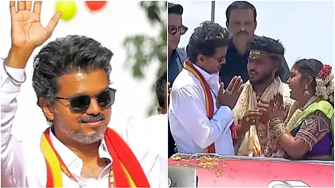 How Did Thalapathy Vijay Make Newlyweds’ Day Special During TVK’s Rally Ahead Of Tamil Nadu Elections 2026