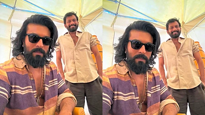 Peddi: Ram Charan, Buchi Babu Sana Treat Fans To BTS Pic From Set; Makers Share THIS Update