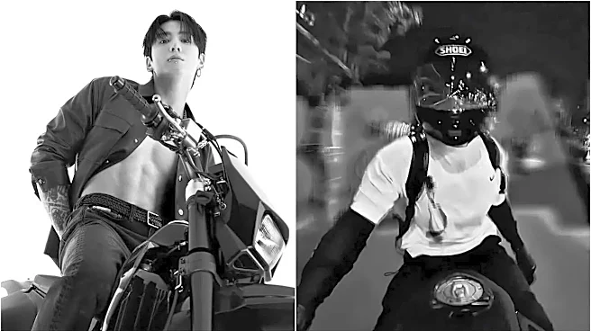 BTS Jungkook Hops On Hooligan Biker Trend In Surprise Reel; ARMYs Go Berserk Declaring Him Challenge 'Winner' - WATCH
