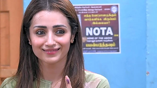 Trisha Krishnan Votes In Chennai, Makes First Public Appearance Amid Reports of Quitting Films After ‘Marriage’