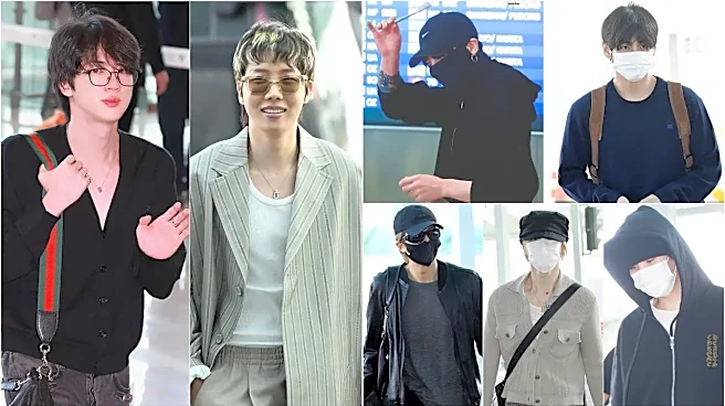 BTS Begins ARIRANG World Tour's US Leg - Jungkook's Toothbrush, Jin's Non-Glam Avatar Turn Heads At Airport; WATCH