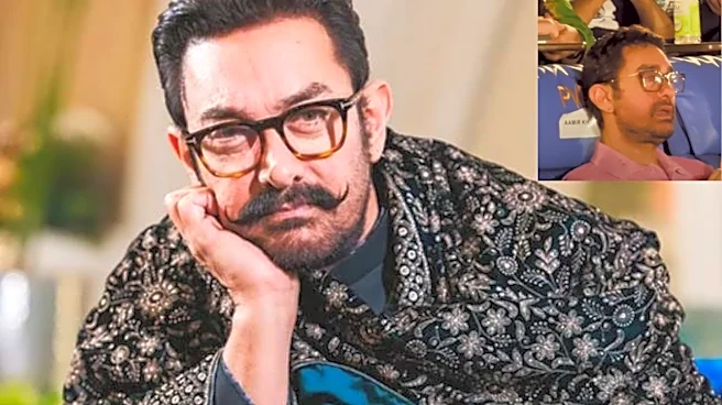 Aamir Khan Cries At Ek Din Ki Mehfil Event; Don't Miss Sai Pallavi-Junaid Khan's Reactions