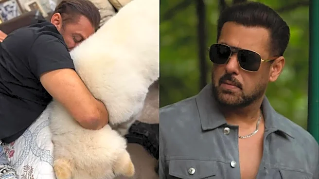 Salman Khan Goes 'Yeh Hai Sukh' As He Shares Adorable Moment With Pet Dog - See Pic