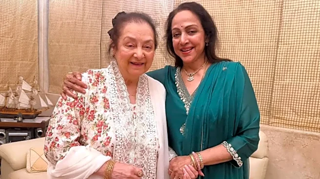 Saira Banu Reunites With Hema Malini At Home, Recalls First Meeting: Simply Mesmerised By Beauty