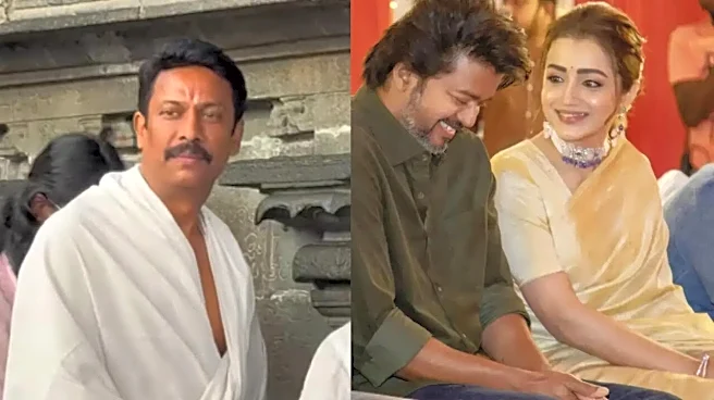Samuthirakani Congratulates Thalapathy Amid 'Leaked' Video Row Linked To TVK Chief And Trisha