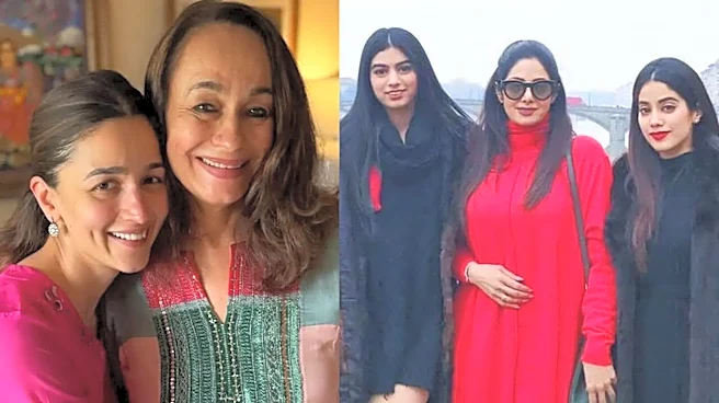 Alia Bhatt-Soni Razdan To Janhvi, Khushi-Sridevi, 7 Real-Life Mother-Daughter Actresses Who Ruled Bollywood