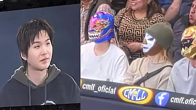 Suga Reacts To BTS Attending Wrestling Match In Mexico; Reveals Childhood Connection - WATCH