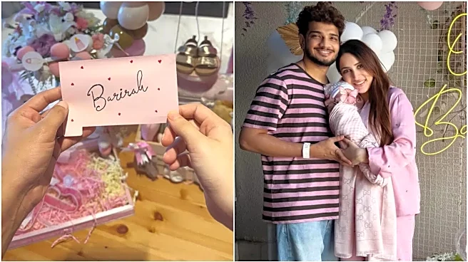 Munawar Faruqui-Mehzabeen Name Newborn Daughter Barirah; Share Adorable FIRST Pics With Baby Girl