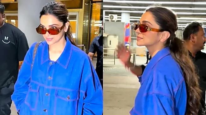 Deepika Padukone Returns To Mumbai After King Shoot With SRK, Sweetly Obliges To Paparazzi's Request