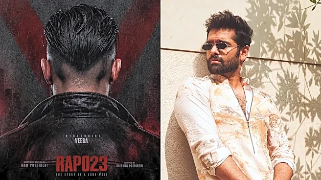 Ram Pothineni Turns Director With #RAPO23, Unveils Intense Character Poster; Eyes December 2026 Release