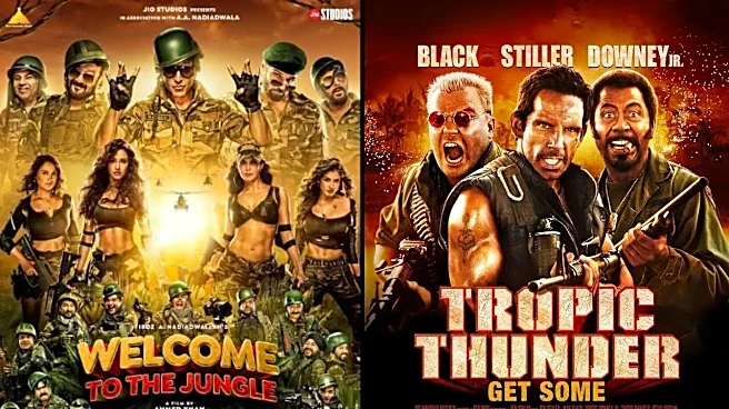 Is Akshay Kumar's Welcome To The Jungle Lifted From Ben Stiller's Tropic Thunder? Internet Thinks So
