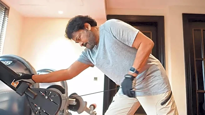 Ahead Of Mega 158, Chiranjeevi Shares Workout Video Showing Intense Preparation - Watch