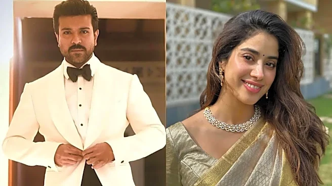 Peddi: Ram Charan Reveals He And Janhvi Kapoor Fulfilled THIS Chiranjeevi-Sridevi Wish