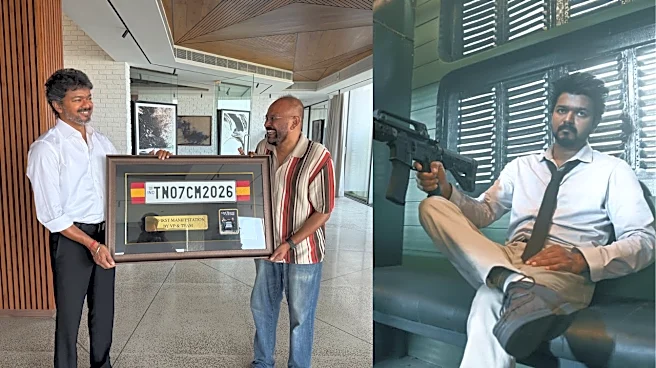GOAT: Tamil Nadu CM Vijay Gets 'TN07 CM 2026' Number Plate From Director Venkat Prabhu